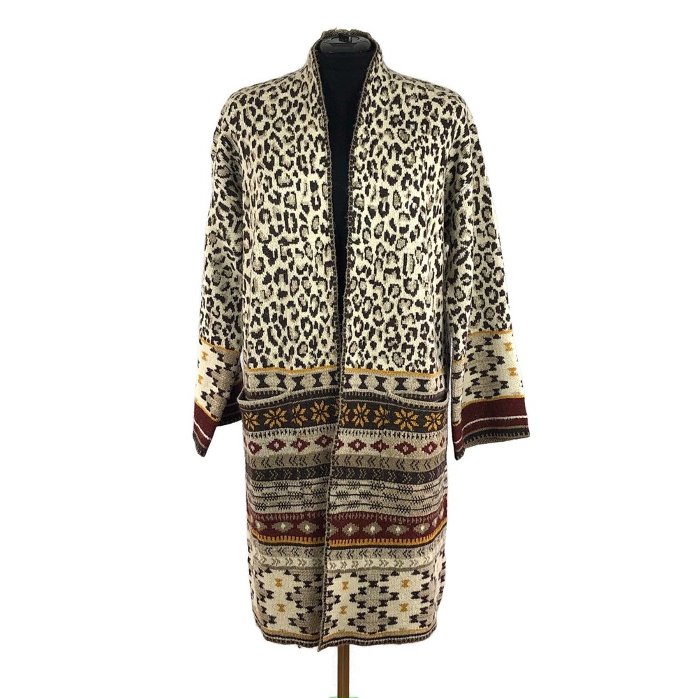 LAST CHANCE SALE! MAXSPORT Leopard Print Duster